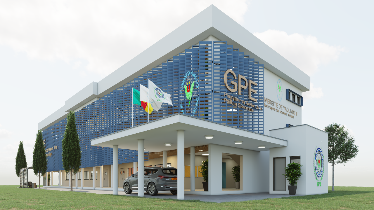 Maquette du bâtiment GPE Cameroun